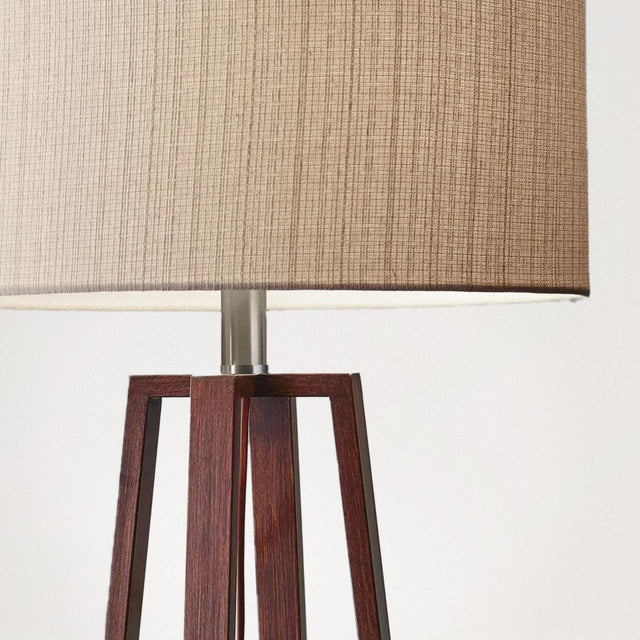 ADELE Table Lamp in Walnut Birch - WOODEN SOUL