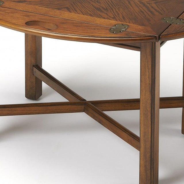 ALAN Table in Vintage Oak Rubberwood - WOODEN SOUL