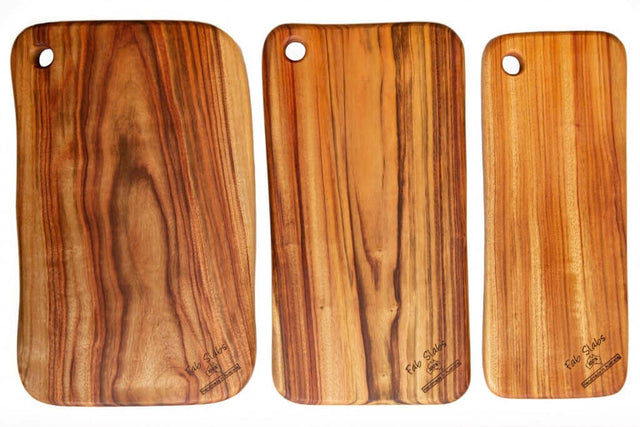 FABSLAB Naturally Antibacterial Cutting Board in Magical Camphor Laurel Wood (16") Various Sizes - Wooden Soul