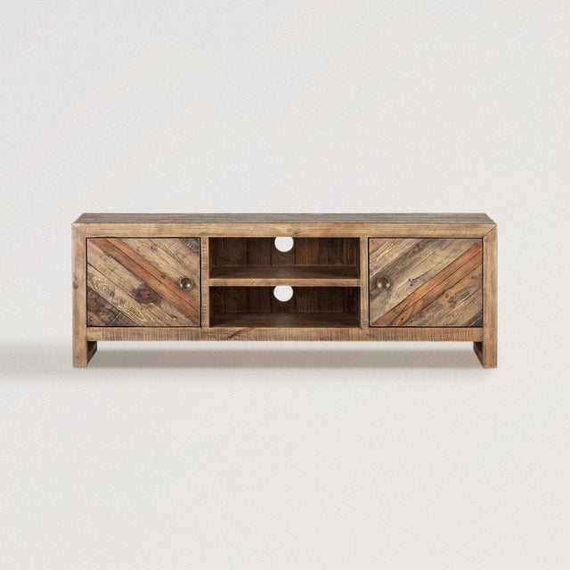 HOLLAND TV Console in Reclaimed Wood - WOODEN SOUL