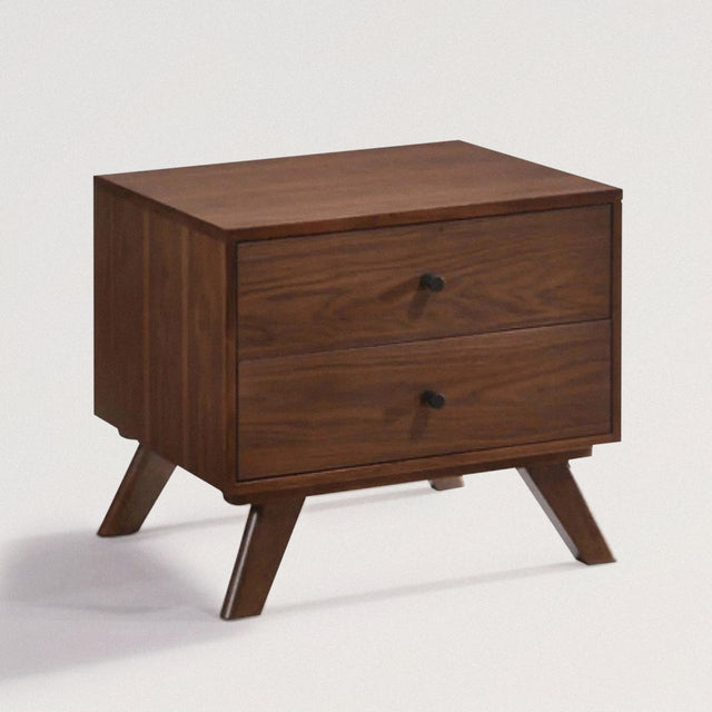 LEVON Classic Nightstand in Solid Walnut - WOODEN SOUL