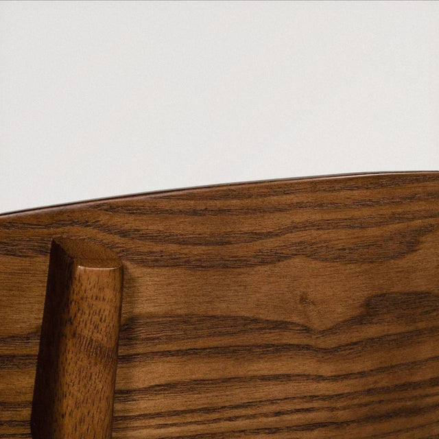 Midcentury Wishbone Dining Chair in Walnut Rubberwood (Set of Two) - Wooden Soul