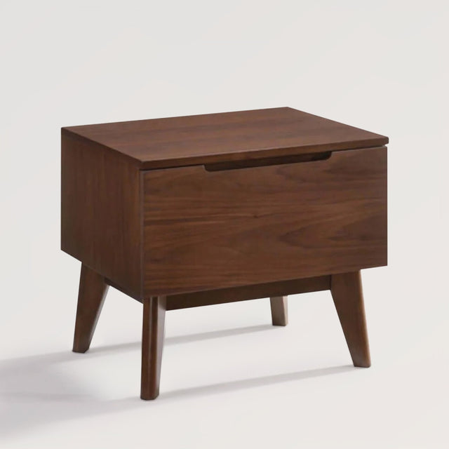 SEGER Nightstand / End Table in Solid Walnut - WOODEN SOUL