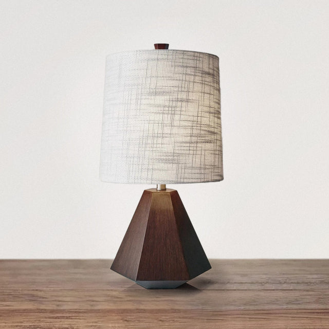 TRACY Table Lamp in Walnut Birch - WOODEN SOUL